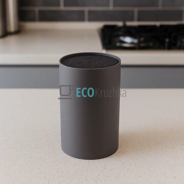 Підставка для ножів кругла 18 х 11 см з наповнювачем Кор ...