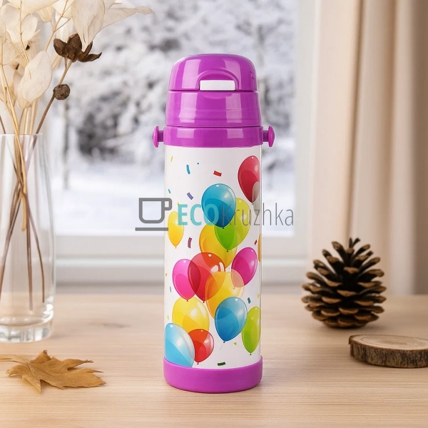 Термокружка Maestro 500 мл фіолетовий MR-1640-50-PURPLE