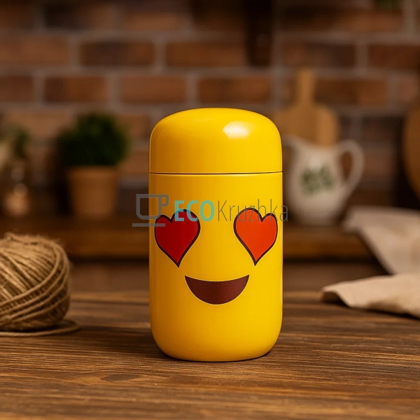 Дитячий термос для їжі 200мл Жовтий (80601-2) Дитячий термос для їжі 200мл Жовтий (80601-2)