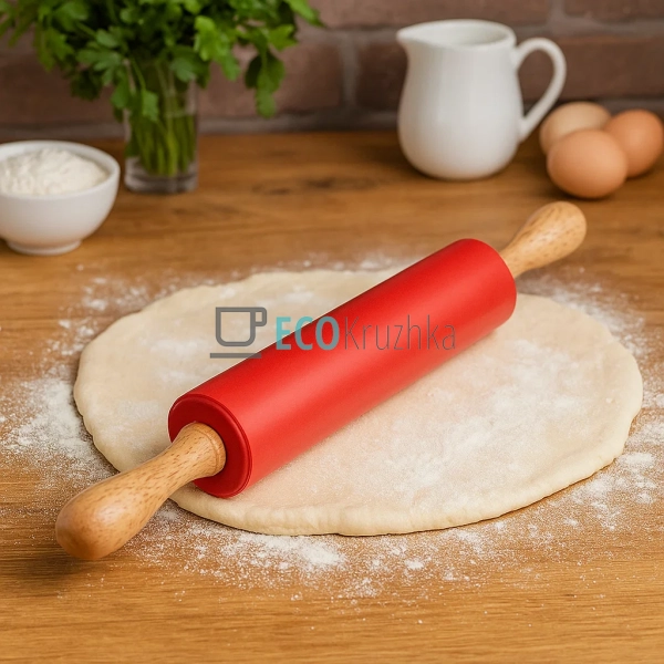 Силіконова качалка 43 см Червоний FRU-847 Силіконова качалка 43 см Червоний FRU-847