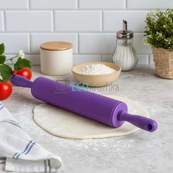 Силіконова качалка 31см (міні) Фіолетовий EK13473 Силіконова качалка 31см (міні) Фіолетовий EK13473