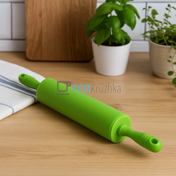 Силіконова качалка 31см (міні) Салатовий EK13476 Силіконова качалка 31см (міні) Салатовий EK13476