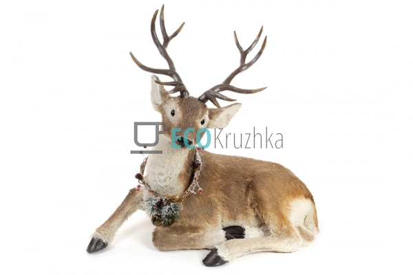 Декоративна фігура Олень 72 см коричневий (815-108) Декоративна фігура Олень 72 см коричневий (815-108)