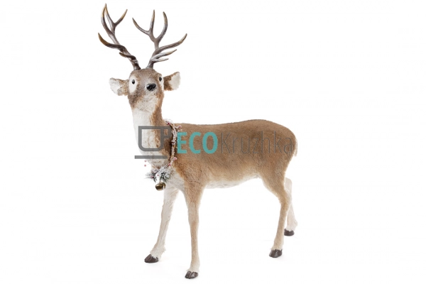 Декоративна фігура Олень 120 см коричневий (815-109) Декоративна фігура Олень 120 см коричневий (815-109)