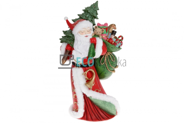 Фігурка Санта Клауса з мішком подарунків 52.5 см (838-34 ... Фігурка Санта Клауса з мішком подарунків 52.5 см (838-34 ...