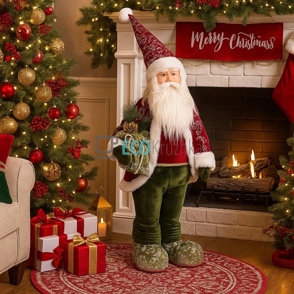 Декоративна фігура Санта 88 см (815-175) Декоративна фігура Санта 88 см (815-175)