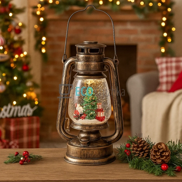 Декоративний LED‑ліхтар “Санта з подарунками” 26 см (919 ... Декоративний LED‑ліхтар “Санта з подарунками” 26 см (919 ...
