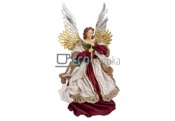 Декоративна фігура Різдвяний янгол 22 х 18 х 43 см (428- ...