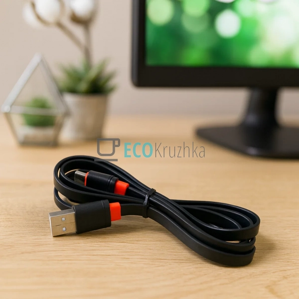 Кабель USB - Type-C для зарядки та передачі даних 1 м CE ...
