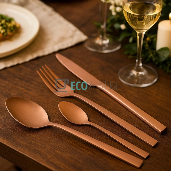 Набір столових приборів Ardesto Black Mars Favola 4 пр., ... Набір столових приборів Ardesto Black Mars Favola 4 пр., ...