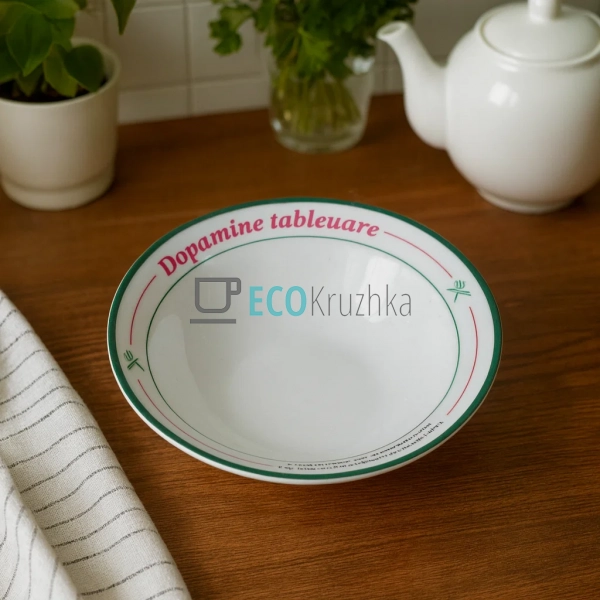 Тарілка супова порцелянова Dopamine 16.5 см (7777-3)