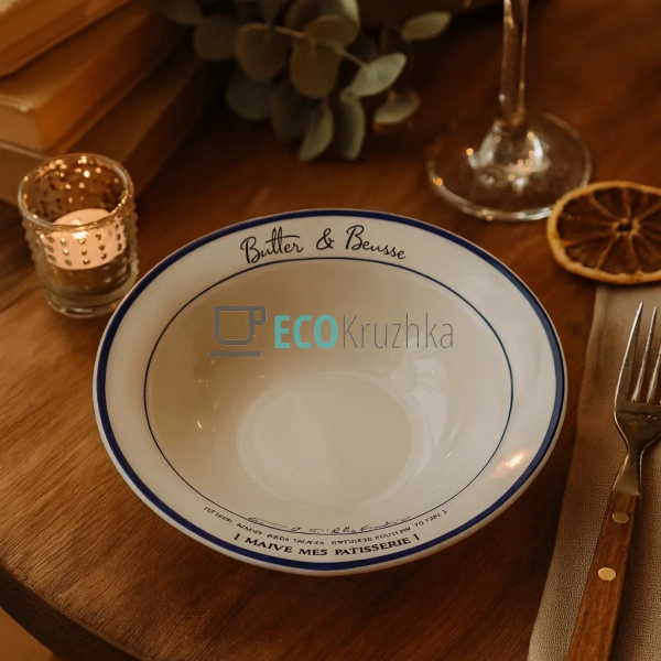 Тарілка супова порцелянова France 16.5 см (7777-4)