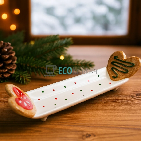 Керамічне сервірувальне блюдо з об