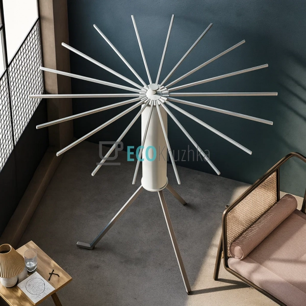 Складана переносна сушарка‑тринога 3 в 1 для білизни (JU ... Складана переносна сушарка‑тринога 3 в 1 для білизни (JU ...