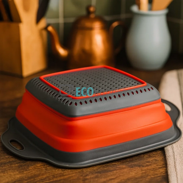 Силіконовий складний друшляк, температурний діапазон від ... Силіконовий складний друшляк, температурний діапазон від ...