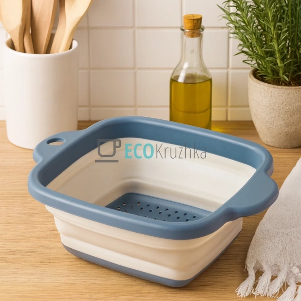 Друшлаг складний 21.8 х 17.8 х 3.8 см Maesrto MR-1189 Друшлаг складний 21.8 х 17.8 х 3.8 см Maesrto MR-1189