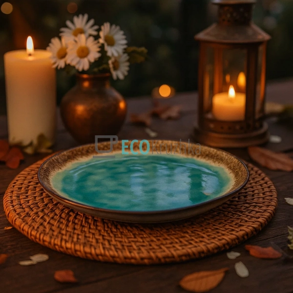 Тарілка 21 см Блакитна лагуна JM1004RT Тарілка 21 см Блакитна лагуна JM1004RT