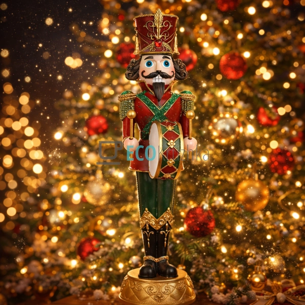 Новорічна декоративна фігура Лускунчик з барабаном 35.5  ...