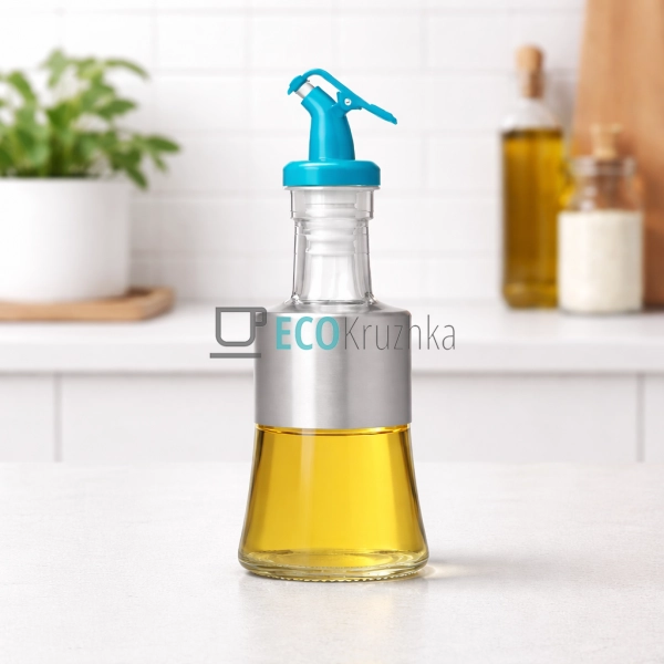 Диспенсер для Олії із нержавіючим покриттям Блакитний 20 ...