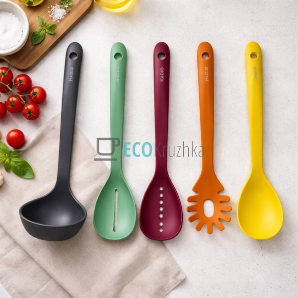 ​Набір кухонного приладдя 5 нейлонових інструментів для  ...