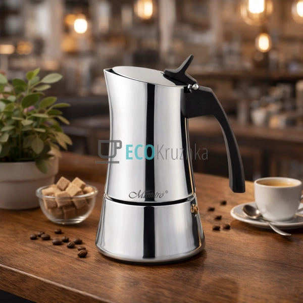 Гейзерна кавоварка 2 чашки 100 мл  Maestro MR-1668-2