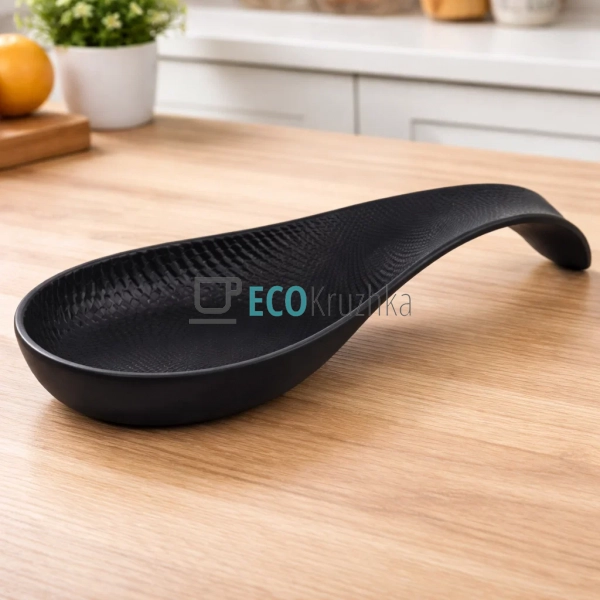 Підставка під ополоник 23 х 8.5 х 3 см "Black" Maestro M ...