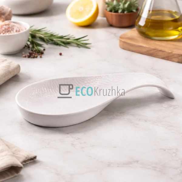 Підставка під ополоник 23 х 8.5 х 3 см "White" Maestro M ...