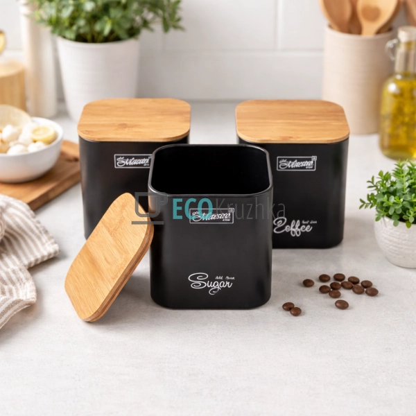 Набір для спецій 3 предмета Maestro MR-1775-3S-BLACK