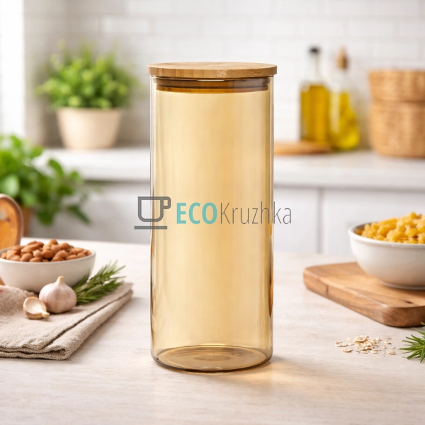 Банка для зберігання Ardesto Golden Moon, кругла, 1000 м ... Банка для зберігання Ardesto Golden Moon, кругла, 1000 м ...