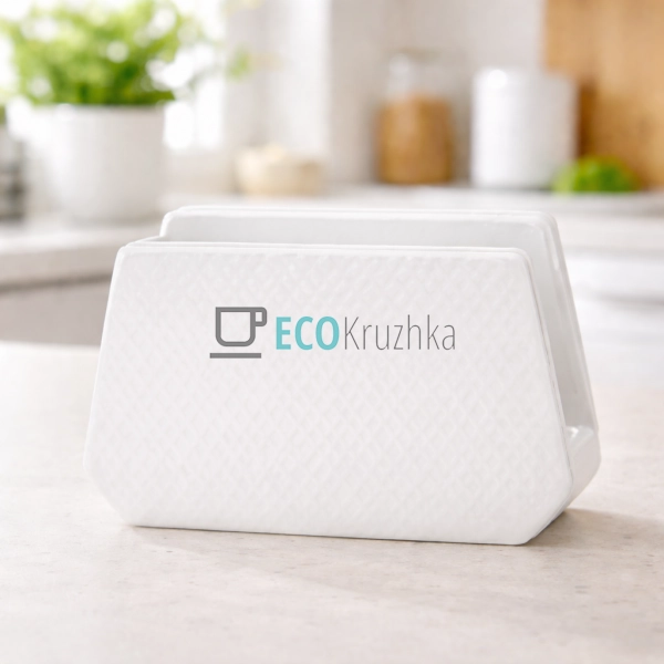 Серветниця 12 х 9 х 4.5 см "White" Maestro MR-20002-44