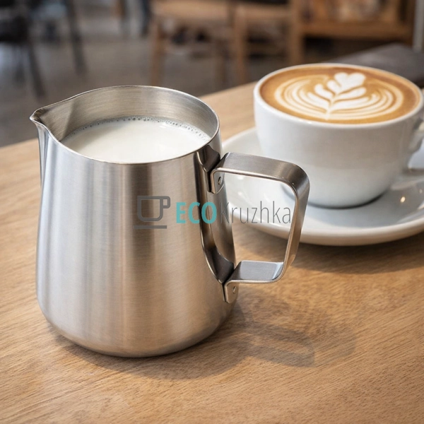 Молочник 350 мл нержавіючий Frico FRU-371