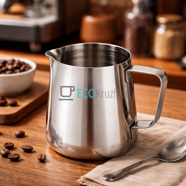 Молочник 350 мл нержавіючий Frico FRU-371