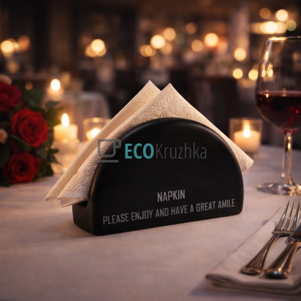 Серветниця 12 х 9 х 4.5 см "Eco style" Maestro MR-20029- ...