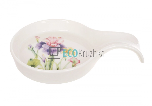 Порцелянова підставка під ложку 18 х 12 см Iris (K252)