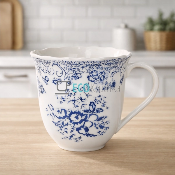 Порцелянова кружка для чаю 350 мл Англійська троянда (K1 ...