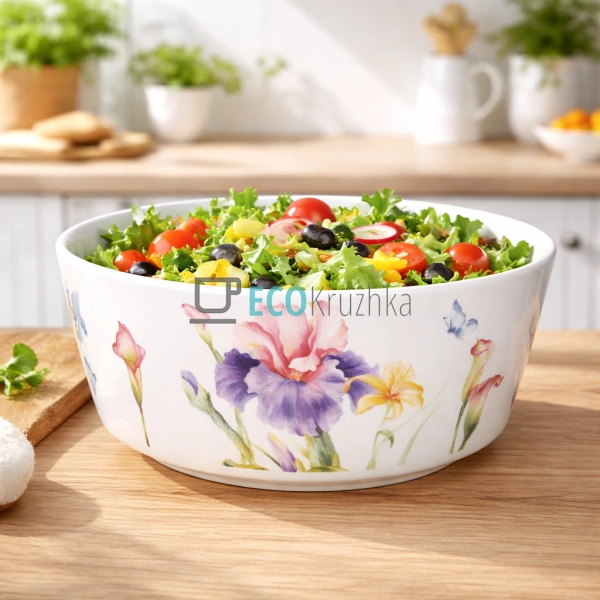 Порцеляновий салатник 20.5 см Iris (K247)