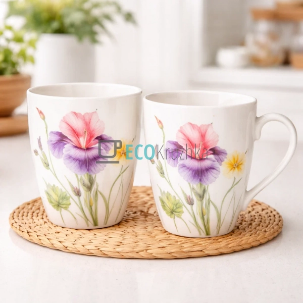 Набір порцелянових  кухлів 3 ...