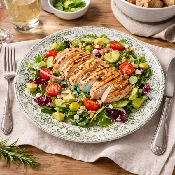 Порцелянова десертна тарілка 22 см Vintage Rose (K194)