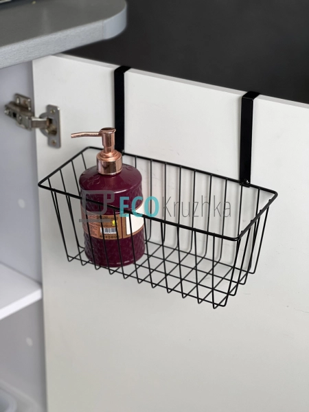 Навісна полиця під шкафчик (кухня-ванна) 28х12х23 см Чор ... Навісна полиця під шкафчик (кухня-ванна) 28х12х23 см Чор ...