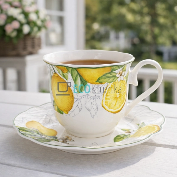 Порцеляновий набір чашка 250 ...