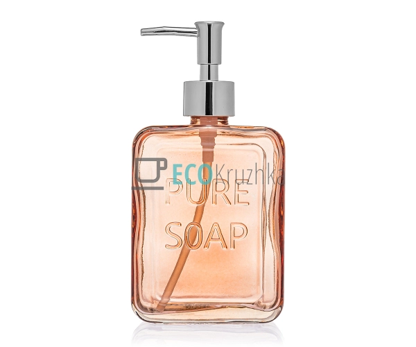 Дозатор для рідкого мила 560 мл Кругла Soap EK12930