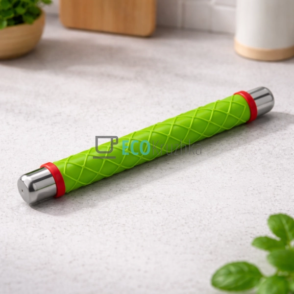 Силіконова качалка з 2 знімними регульованими кільцями д ... Силіконова качалка з 2 знімними регульованими кільцями д ...