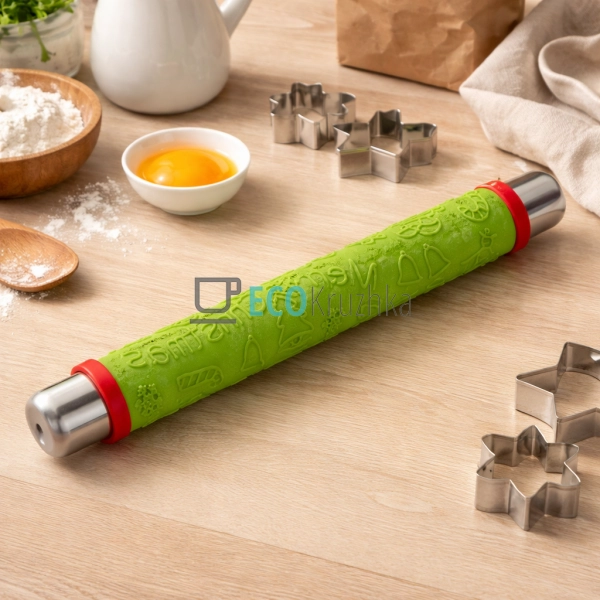 Силіконова качалка з 2 знімними регульованими кільцями д ... Силіконова качалка з 2 знімними регульованими кільцями д ...