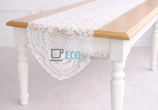 Мереживний ранер на стіл Heritage Lace 40 х 120 см (445- ...