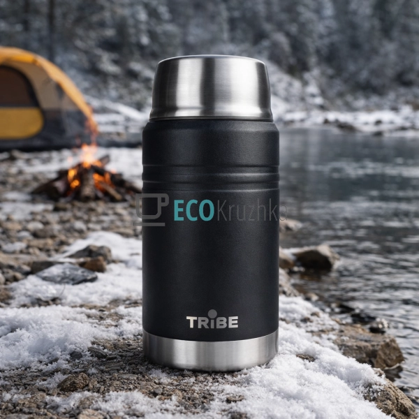 Термос харчовий Tribe Jar Food 700 мл з нержавіючої стал ... Термос харчовий Tribe Jar Food 700 мл з нержавіючої стал ...