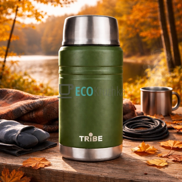Термос харчовий Tribe Jar Food 700 мл з нержавіючої стал ... Термос харчовий Tribe Jar Food 700 мл з нержавіючої стал ...