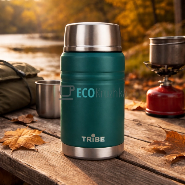 Термос харчовий Tribe Jar Food 700 мл з нержавіючої стал ... Термос харчовий Tribe Jar Food 700 мл з нержавіючої стал ...