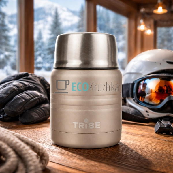 Термос харчовий Tribe Jar Food 350 мл з нержавіючої стал ... Термос харчовий Tribe Jar Food 350 мл з нержавіючої стал ...