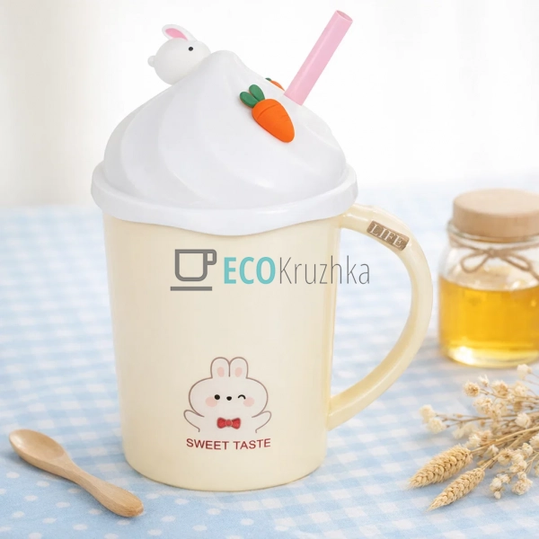 Заварник порцеляновий Sweet Taste 400 мл бежевий (927-22 ... Заварник порцеляновий Sweet Taste 400 мл бежевий (927-22 ...