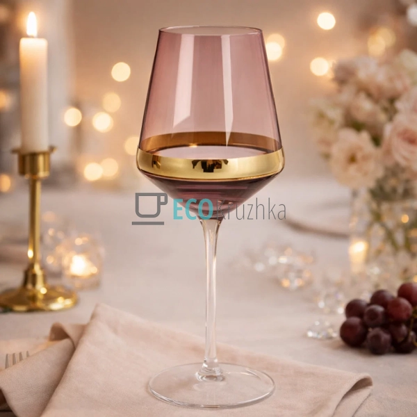 Набір келихів для білого вина Etoile 400 мл винного коль ...
